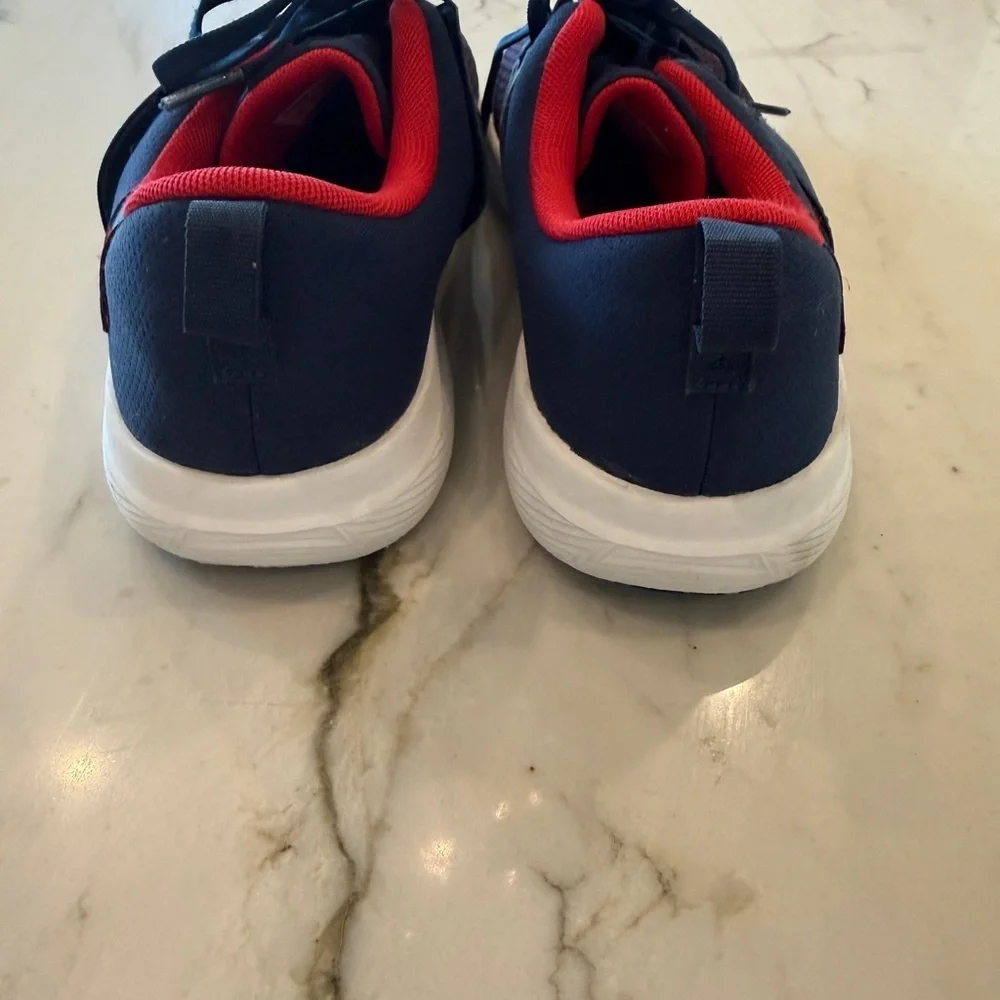 Under Armour Kids' Blue and Red Sneakers